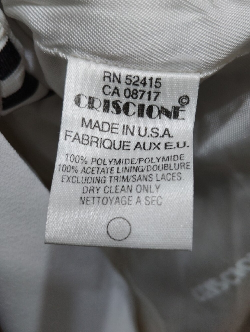 💙Criscione White Blazer with Blue Trim 😱💙🤯 - Picture 3 of 5